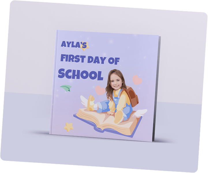 Personalized storybook spread 4