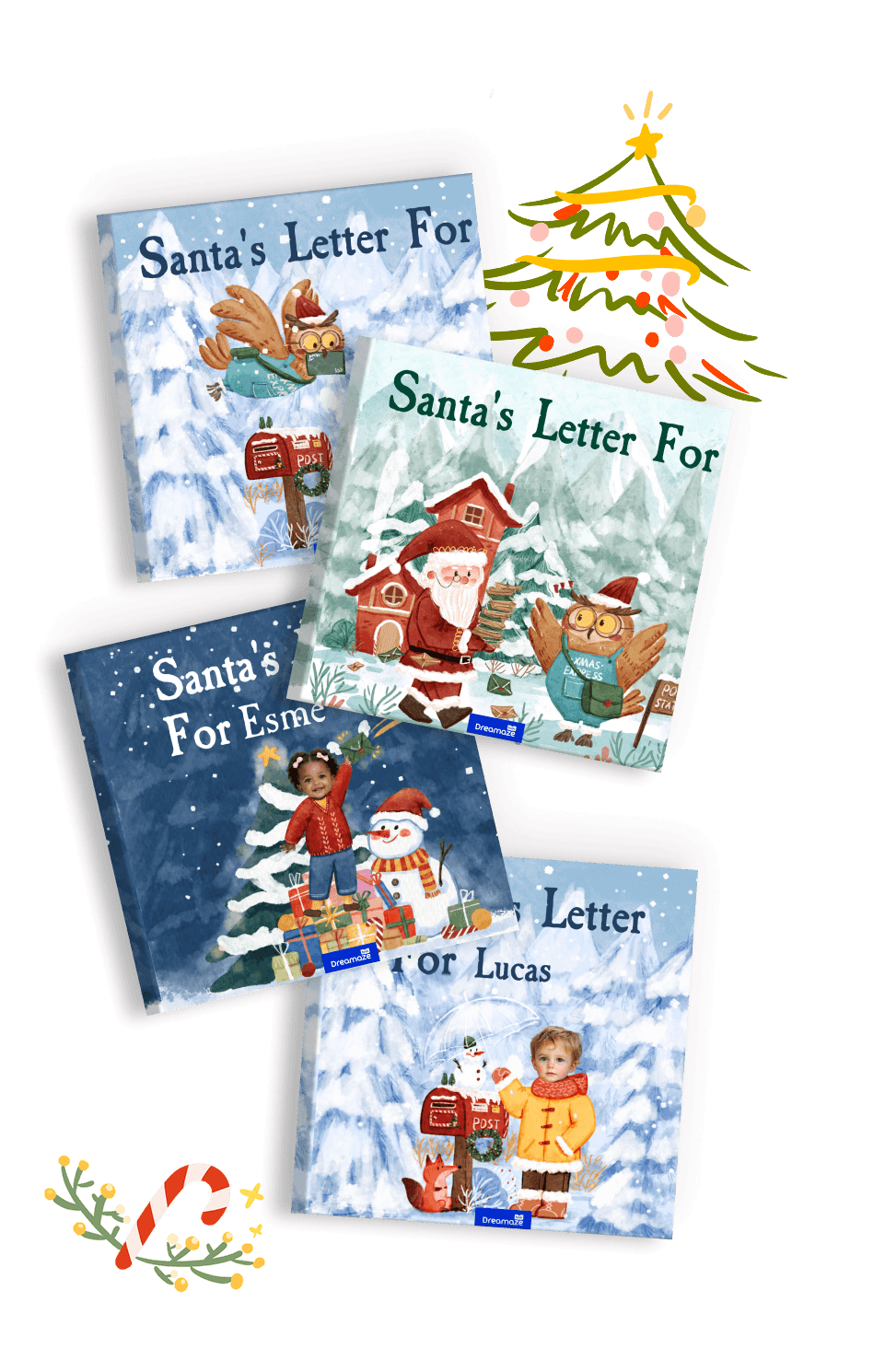 Personalized Santa’s Letter books